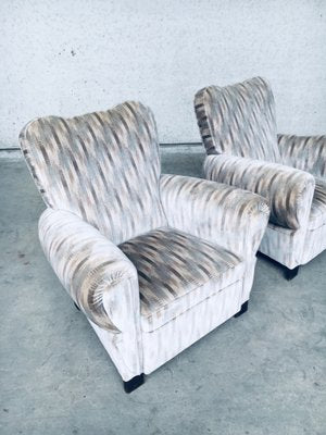 Art Deco Armchairs, Belgium, 1940s, Set of 2-RQV-1348279