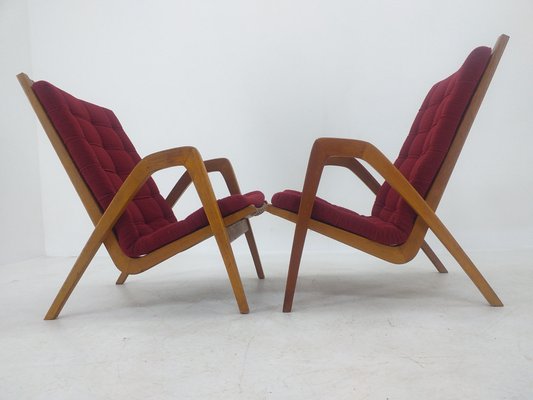 Art Deco Armchairs by Jan Vanek, 1930s, Set of 2-TZ-862460