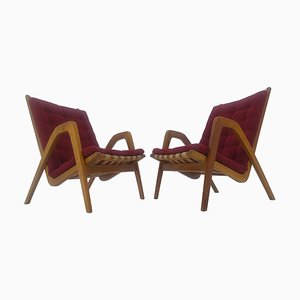 Art Deco Armchairs by Jan Vanek, 1930s, Set of 2-TZ-862460