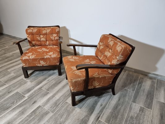 Art Deco Armchairs from Thonet, Set of 2-QJA-1334819