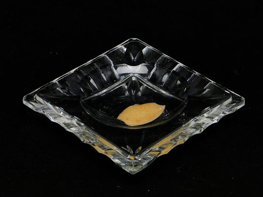 Art Deco Ashtray from Val Saint Lambert, Belgium, 1950s