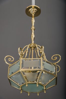 Art Deco Austrian Chandelier, 1920s-SPD-657347