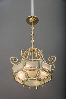 Art Deco Austrian Chandelier, 1920s-SPD-657347