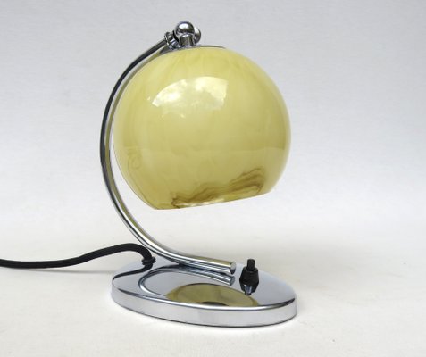 Art Deco Austrian Table Lamp in Chrome-Plating, 1930s-EY-1768756