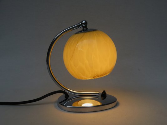 Art Deco Austrian Table Lamp in Chrome-Plating, 1930s-EY-1768756