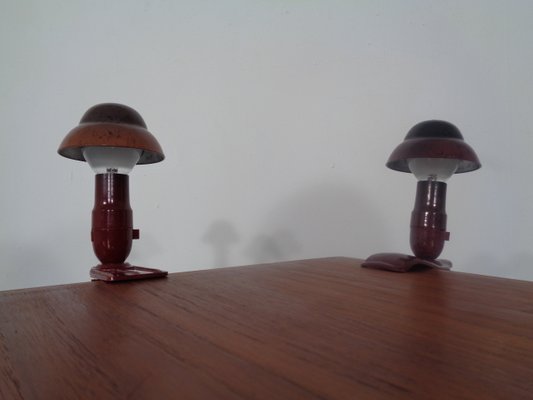 Art Deco Bakelite Table Lamps from Hergil, 1940s, Set of 2-RDW-655920