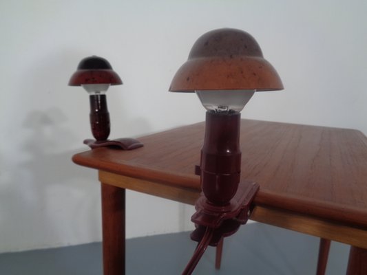 Art Deco Bakelite Table Lamps from Hergil, 1940s, Set of 2-RDW-655920