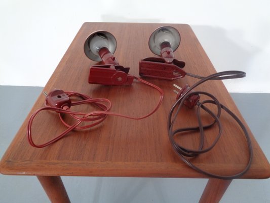 Art Deco Bakelite Table Lamps from Hergil, 1940s, Set of 2-RDW-655920