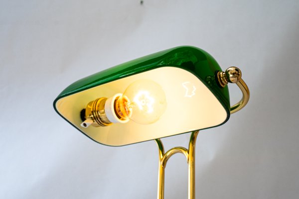 Art Deco Banker Lamp, Vienna, 1920s-SPD-2016140