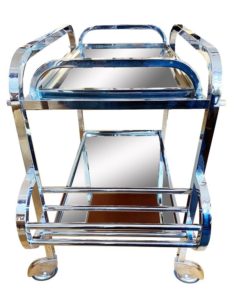 Art Deco Bar Cart