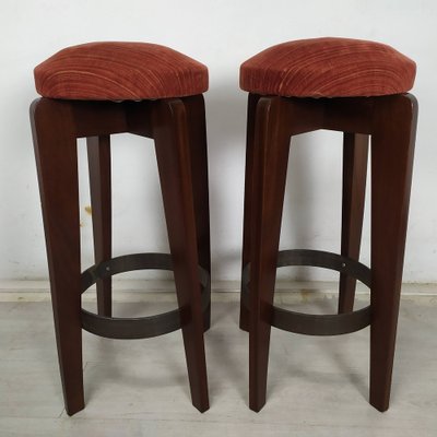 Art Deco Bar Stools, 1930s, Set of 2-EAD-1749968