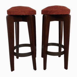 Art Deco Bar Stools, 1930s, Set of 2-EAD-1749968