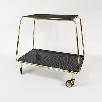 Art Deco Bar Trolley, Denmark, 1950s-ZTG-1789106