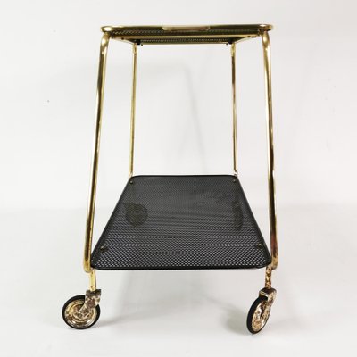 Art Deco Bar Trolley, Denmark, 1950s-ZTG-1789106