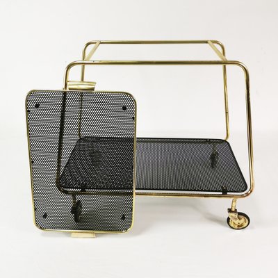 Art Deco Bar Trolley, Denmark, 1950s-ZTG-1789106