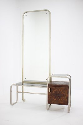 Art Deco Bauhaus Chrome Dressing Table, 1930s-TZ-1149645