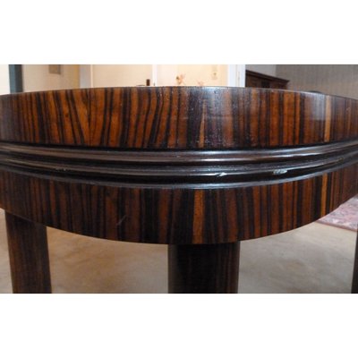 Art Deco Bauhaus Extendable Dining Table by Bruno Paul, 1930s-YGE-767280