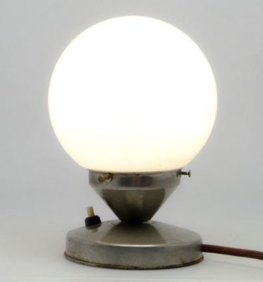 Art Deco Bedside Lamp from Polam, Poland, 1960s-BKO-1417665