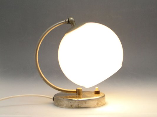 Art Deco Bedside Lamp, Poland, 1950s-BKO-1423068