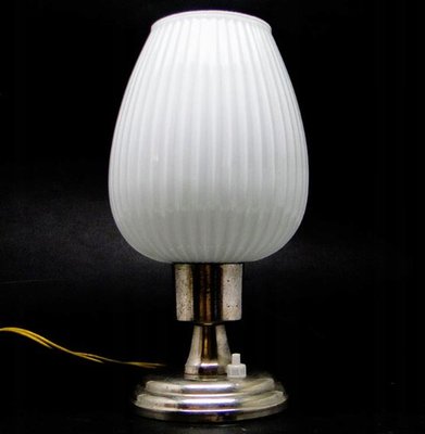 Art Deco Bedside Lamp, Poland, 1960s-BKO-1417692