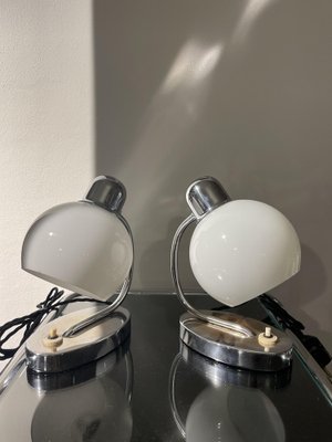 Art Deco Bedside Table Lamps, 1930s, Set of 2-QUC-1784440