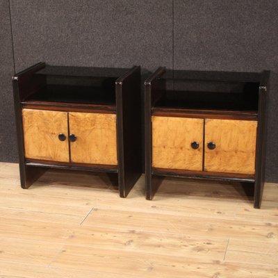 Art Deco Bedside Tables, 1950s, Set of 2-RP-1817796