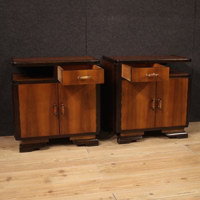 Art Deco Bedside Tables, 1950s, Set of 2-RP-2016278