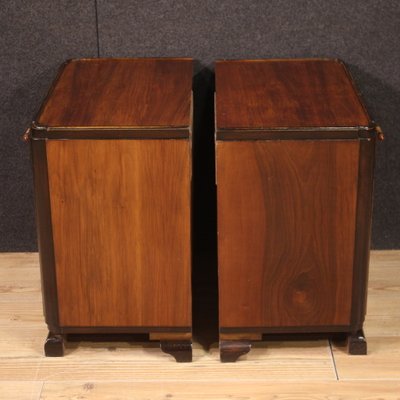 Art Deco Bedside Tables, 1950s, Set of 2-RP-2016278