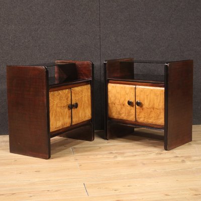 Art Deco Bedside Tables, 1950s, Set of 2-RP-1817796