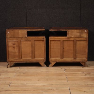 Art Deco Bedside Tables, 1950s, Set of 2-RP-2016278