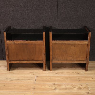 Art Deco Bedside Tables, 1950s, Set of 2-RP-1817796