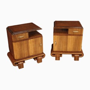 Art Deco Bedside Tables, 1950s, Set of 2-RP-1814680