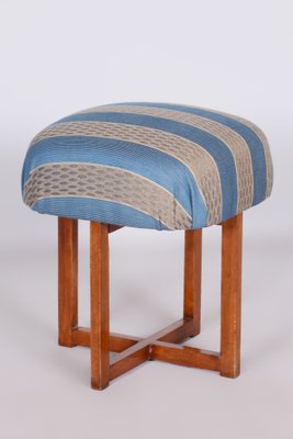 Art Deco Beech Stool, Czechia, 1930s-WHY-1735342