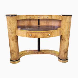 Art Deco Birch Desk-BEW-1787775