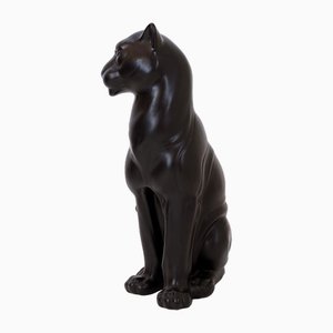 Art Deco Black Panther Sculpture-NYF-2018812