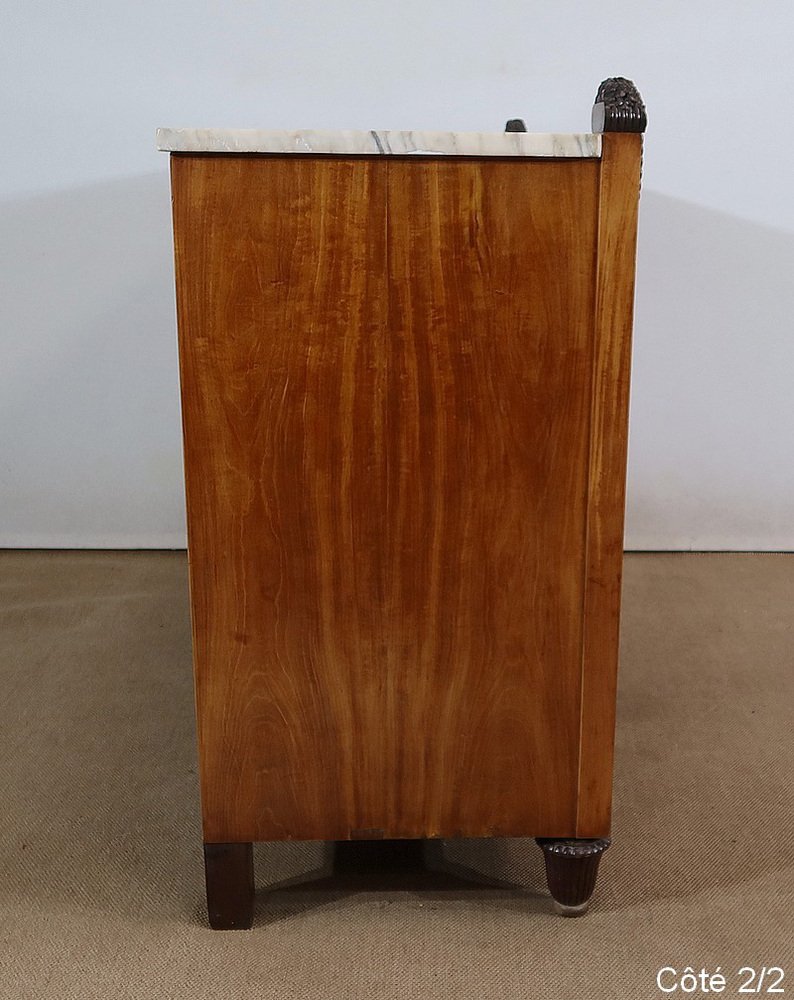 Art Deco Blond Mahogany Buffet from Ceylon, 1920s