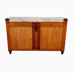 Art Deco Blond Mahogany Buffet from Ceylon, 1920s-RVK-1378181