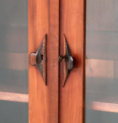 Art Deco Bookcase in Walnut by Max Coini Amsterdam, 1920s-MY-1721988