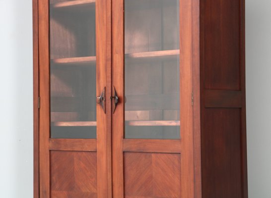 Art Deco Bookcase in Walnut by Max Coini Amsterdam, 1920s-MY-1721988