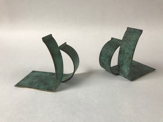 Art Deco Bookends, Set of 2-NY-992778