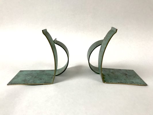 Art Deco Bookends, Set of 2-NY-992778