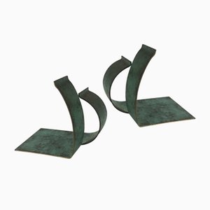 Art Deco Bookends, Set of 2-NY-992778