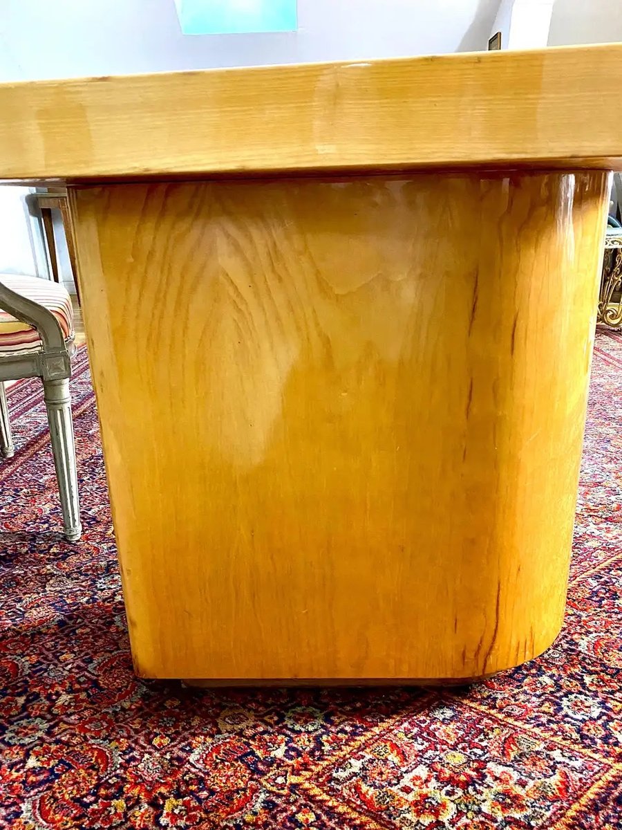 Art Deco Boomerang Desk, 1940s