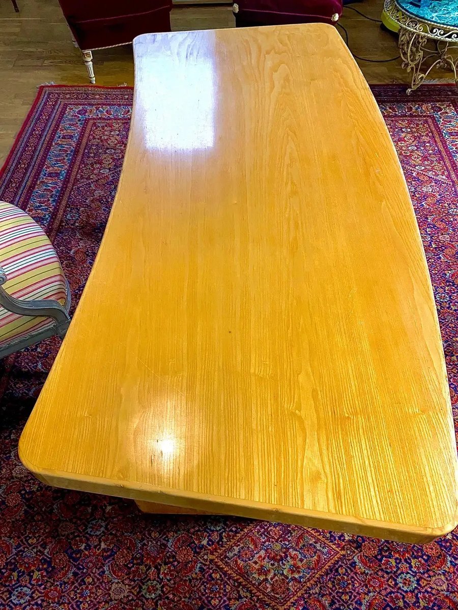 Art Deco Boomerang Desk, 1940s