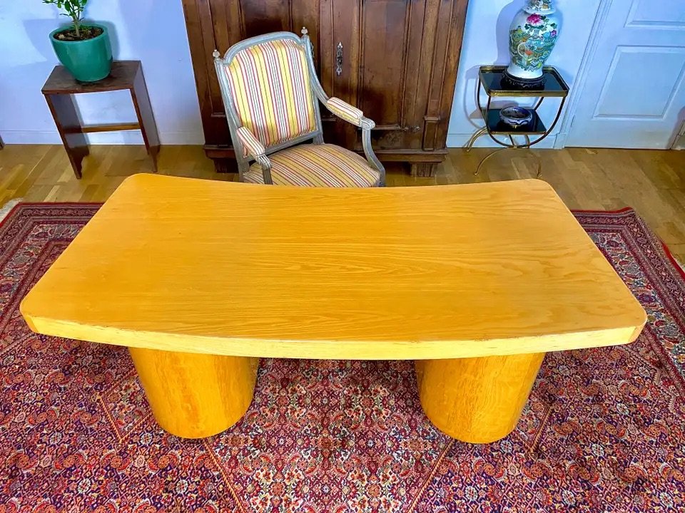 Art Deco Boomerang Desk, 1940s