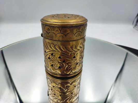 Art Deco Brass Container, 1920s-CAQ-1794954