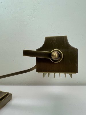 Art Deco Brass Desk Lamp, 1950s-WZZ-1453596