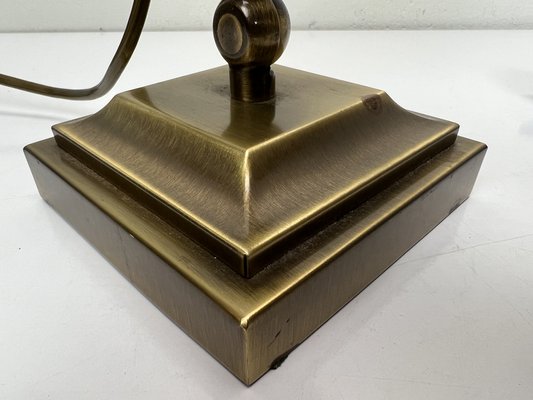 Art Deco Brass Desk Lamp, 1950s-WZZ-1453596