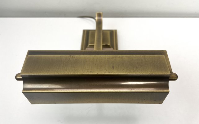 Art Deco Brass Desk Lamp, 1950s-WZZ-1453596