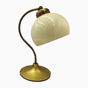 Art Deco Brass Desk Lamp, 1950s-CAQ-2021068